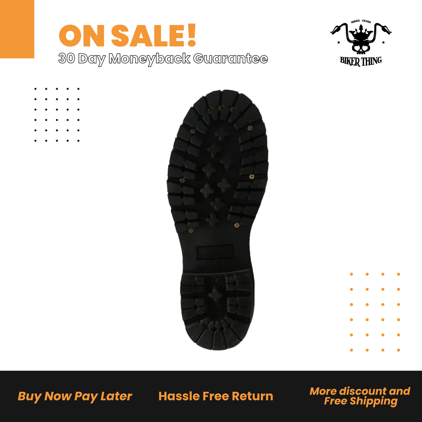 1440 MEN'S BLACK ENGINEER SOFT