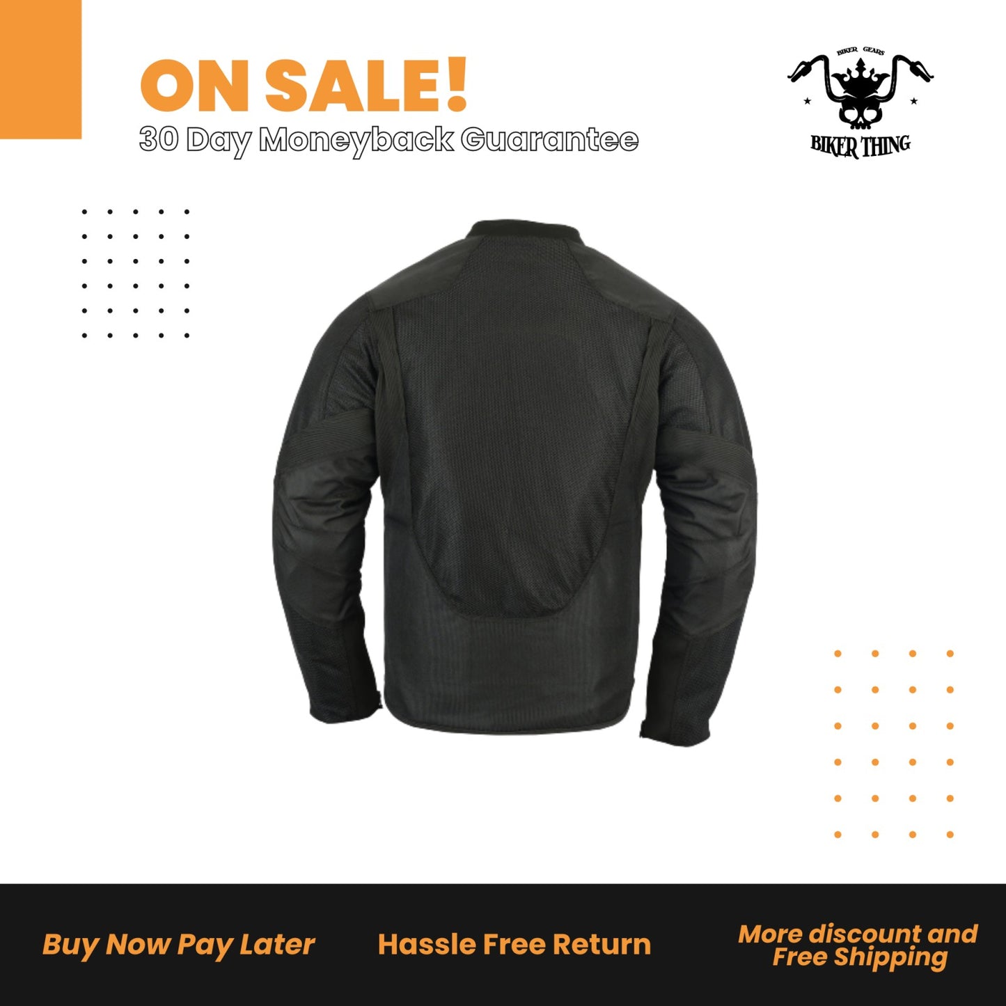 MEN'S SPORTY MESH JACKET