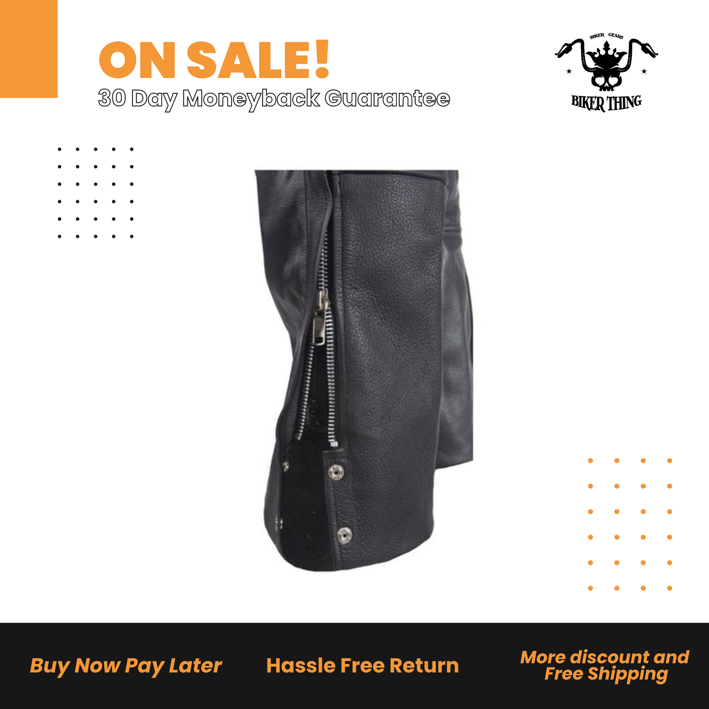 Chaps With Removable Liner