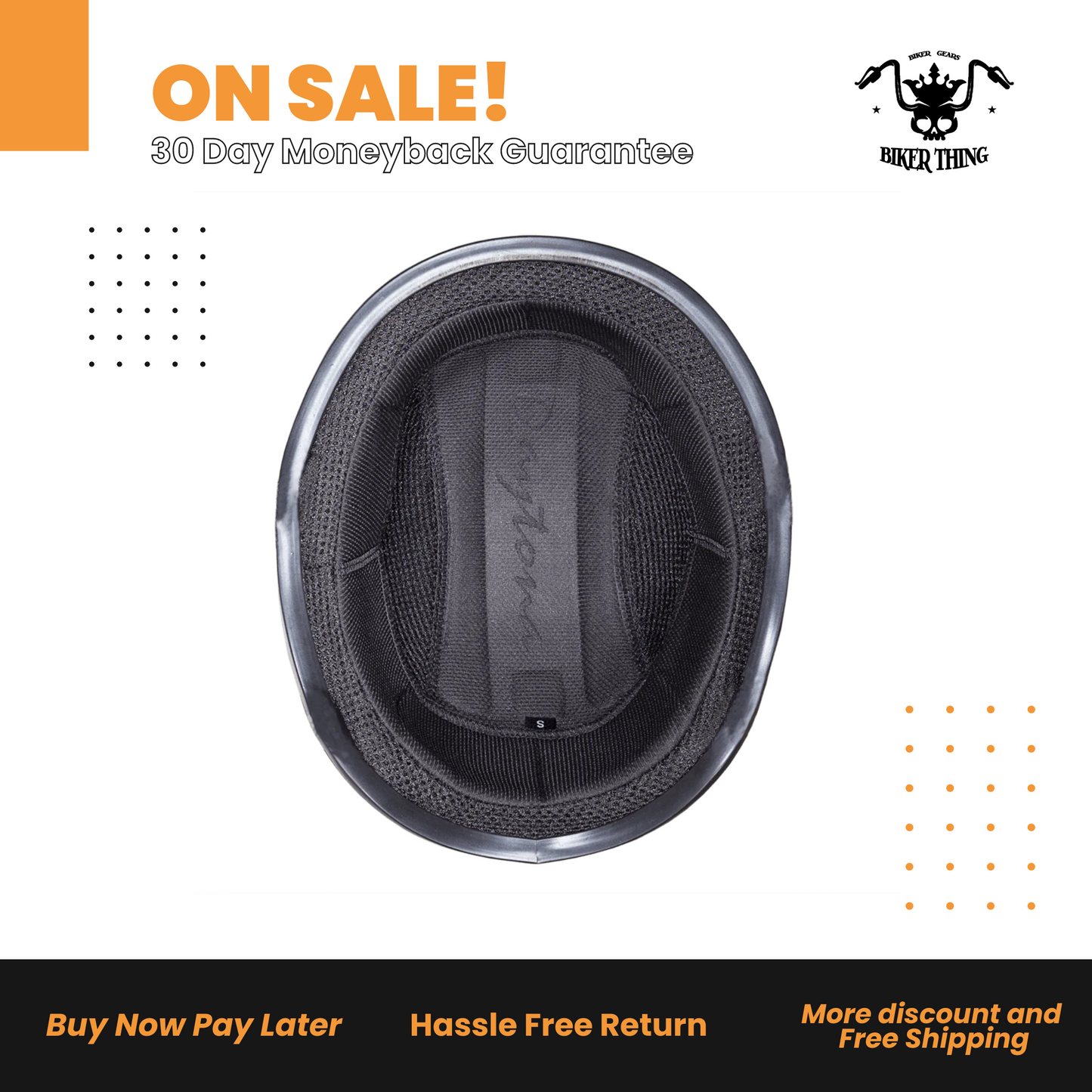 D.O.T. DAYTONA SKULL CAP - W/ USA