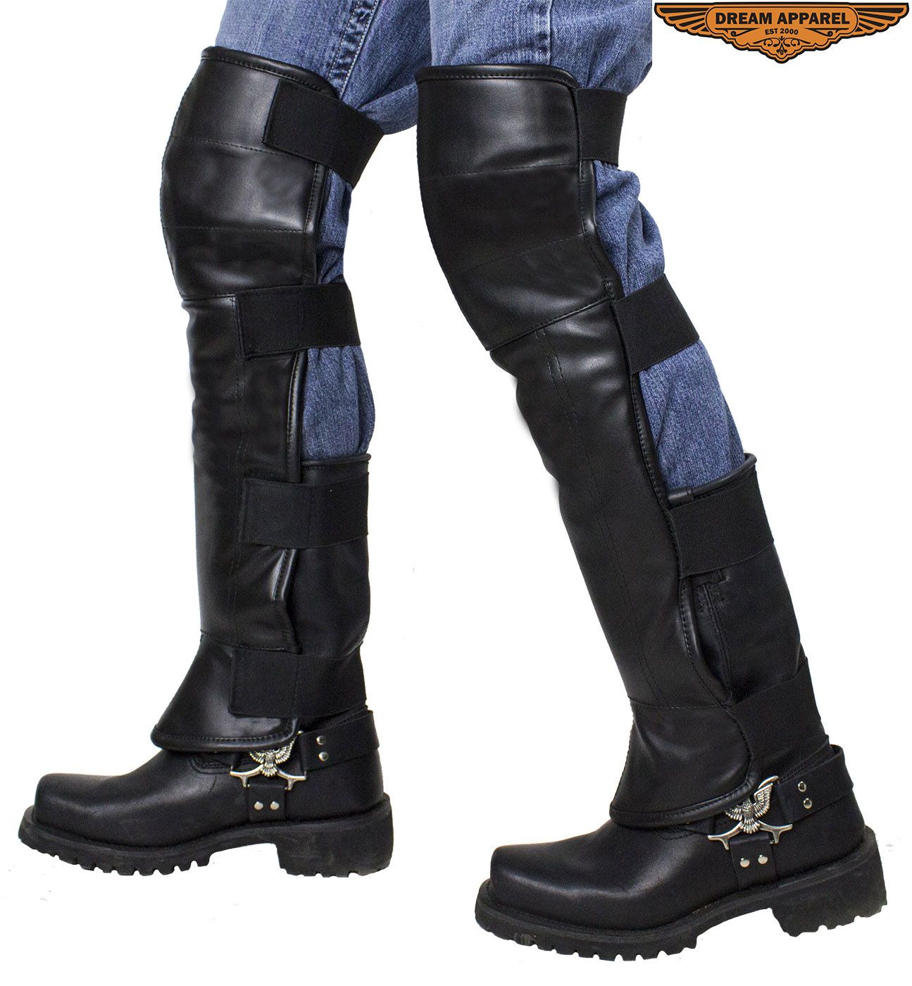 C1005Men's PVC Wool Lined Leggings