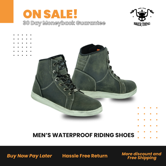 DS9735 MEN’S WATERPROOF RIDING SHOES