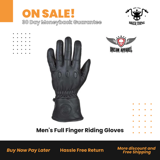 GL2098-00 Men's Full Finger Riding Gloves