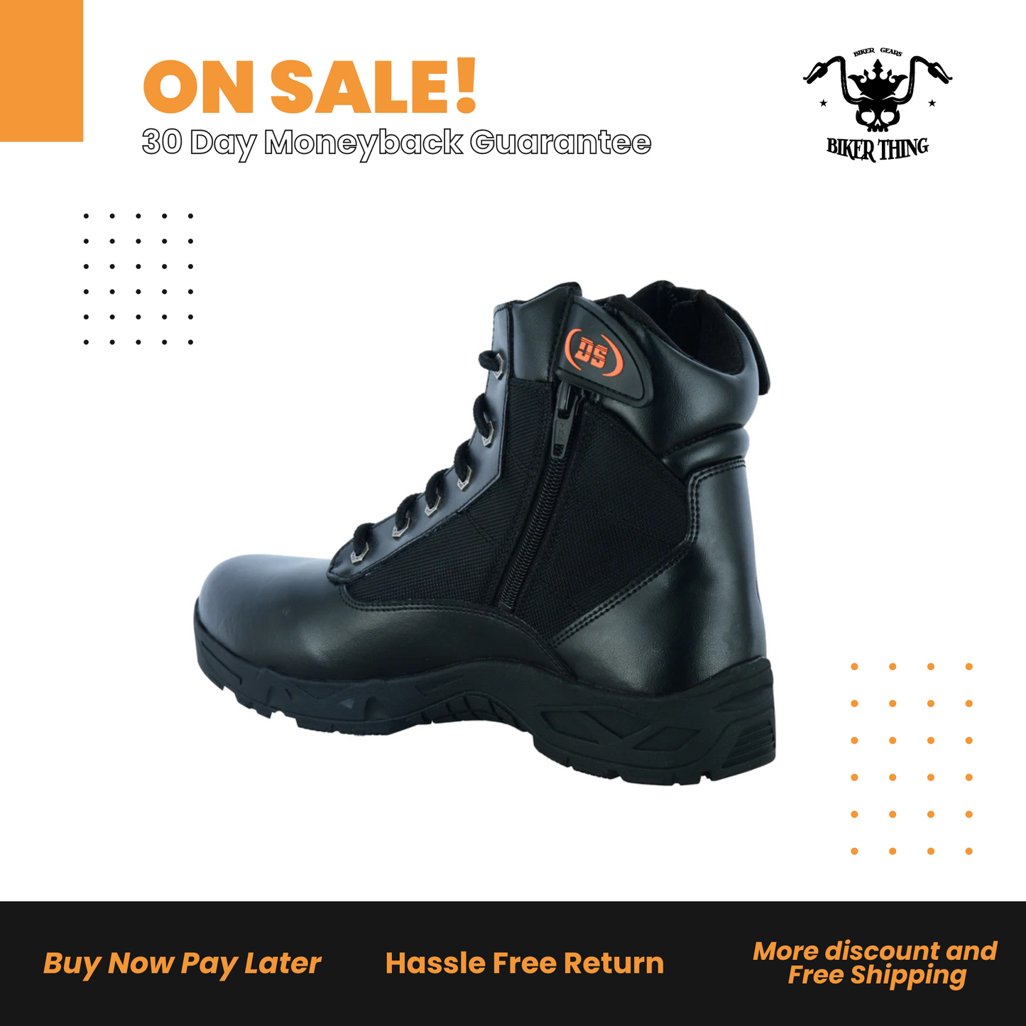 DS9781 MEN’S 6’’ TACTICAL BOOTS