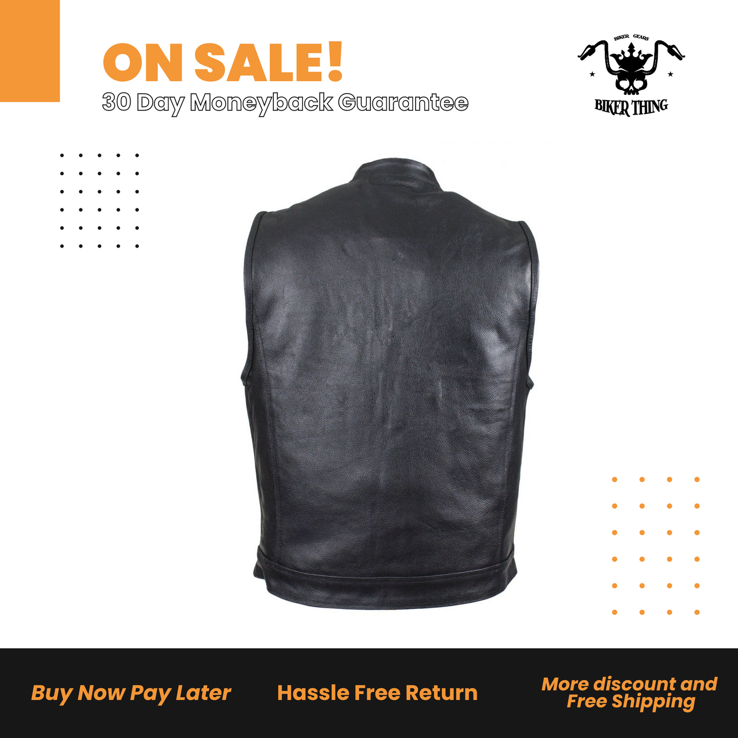 Men's Naked Red Inner Liner Riding Vest