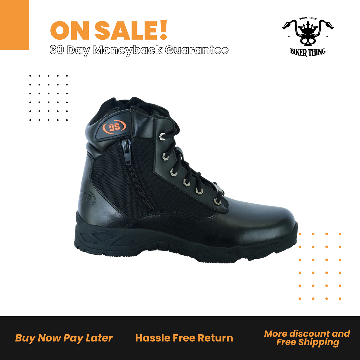 DS9781 MEN’S 6’’ TACTICAL BOOTS