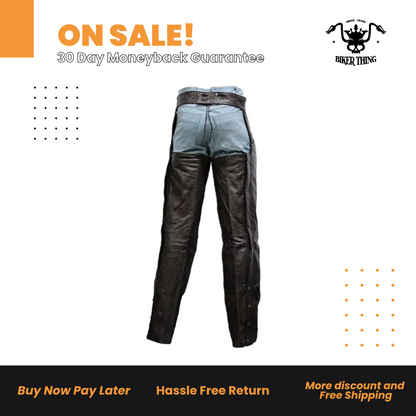 Brown Leather Chaps