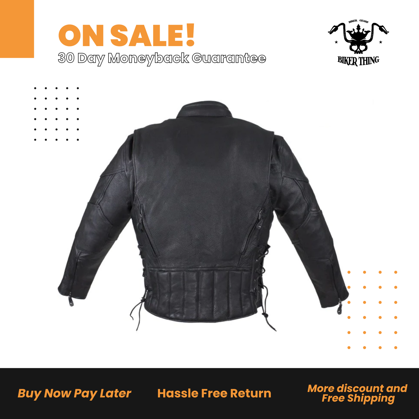 Mens Racer Jacket With Airvent