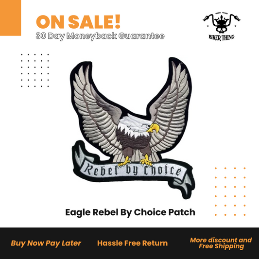 Eagle Rebel By Choice Patch
