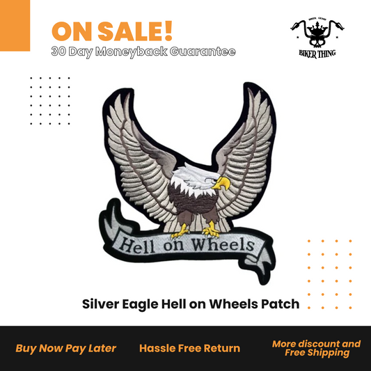 Silver Eagle Hell on Wheels Patch