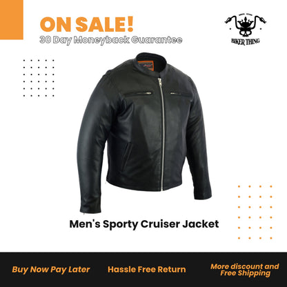 MEN'S SPORTY CRUISER JACKET