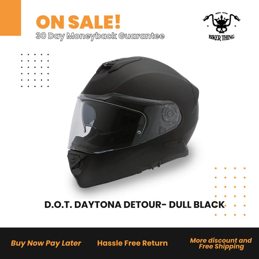 DAYTONA DETOUR- DULL BLACK