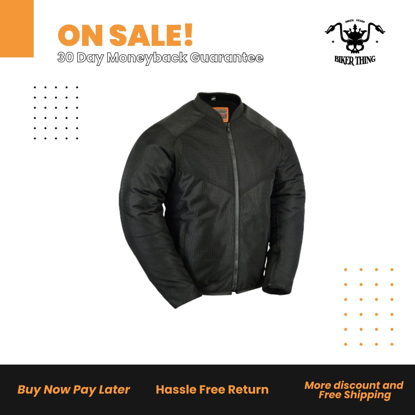 MEN'S SPORTY MESH JACKET