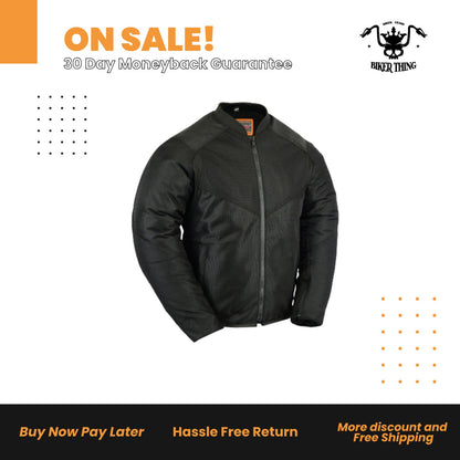 MEN'S SPORTY MESH JACKET