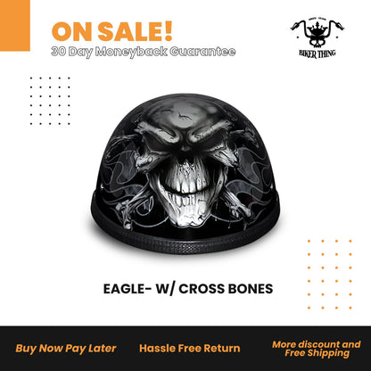 6002CB EAGLE- W/ CROSS BONES