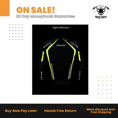 NEON Men's Nylon & Mesh MC Jacket
