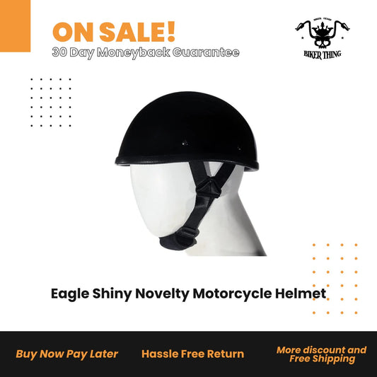 Eagle Shiny Novelty Motorcycle Helmet