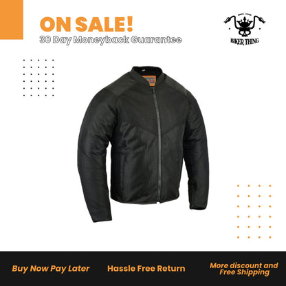 MEN'S SPORTY MESH JACKET