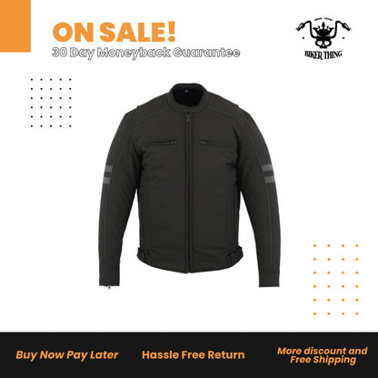 ALL SEASON REFLECTIVE MEN'S TEXTILE JACKET