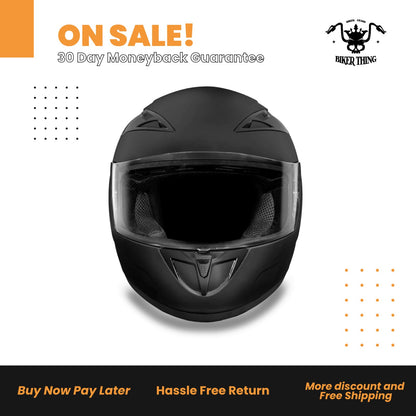 DAYTONA SHADOW - DULL BLACK FULL FACE HELMET