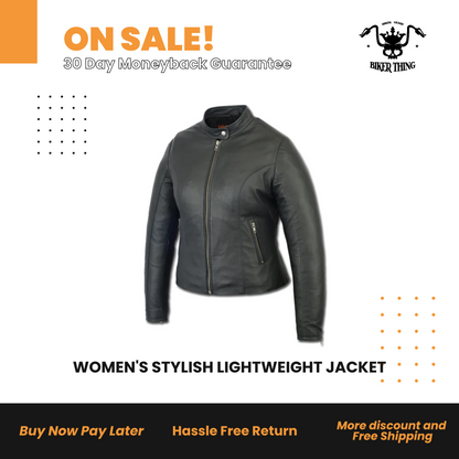 DS843 WOMEN'S STYLISH LIGHTWEIGHT JACKET