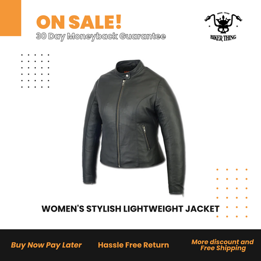 DS843 WOMEN'S STYLISH LIGHTWEIGHT JACKET