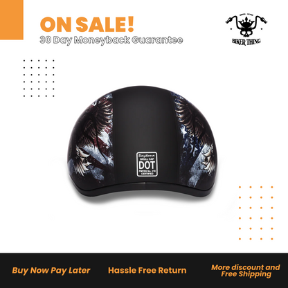 D.O.T. DAYTONA SKULL CAP - W/ USA