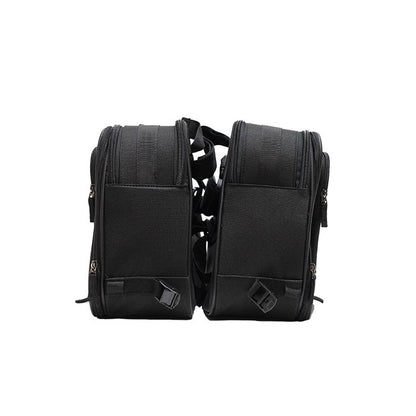 Textile Motorcycle Bag With Reflective Piping - The Biker Thing  LLC