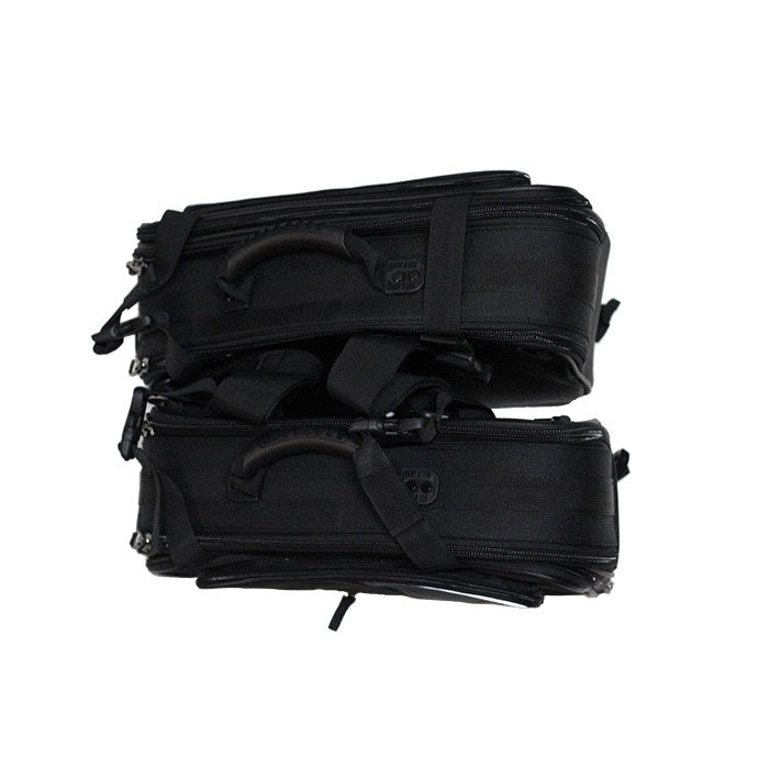 Textile Motorcycle Bag With Reflective Piping - The Biker Thing  LLC