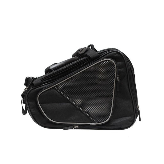 Textile Motorcycle Bag With Reflective Piping - The Biker Thing  LLC