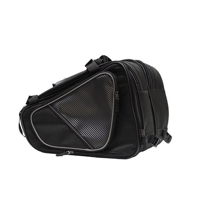 Textile Motorcycle Bag With Reflective Piping - The Biker Thing  LLC