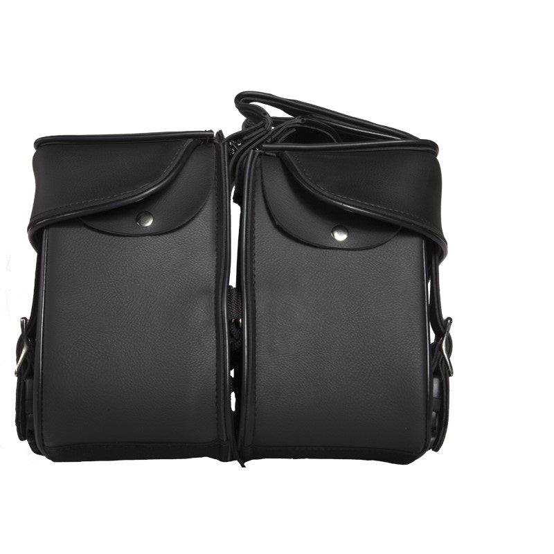 Plain PVC Motorcycle Saddlebag - The Biker Thing  LLC