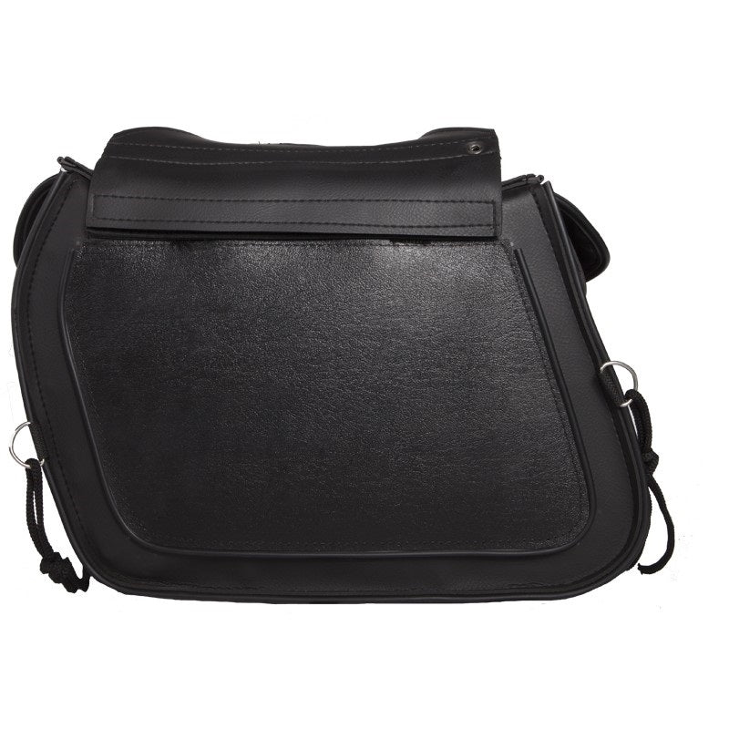 Plain PVC Motorcycle Saddlebag - The Biker Thing  LLC