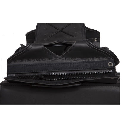 Plain PVC Motorcycle Saddlebag - The Biker Thing  LLC