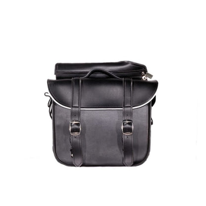 PVC Motorcycle Saddlebag With Light Reflector - The Biker Thing  LLC