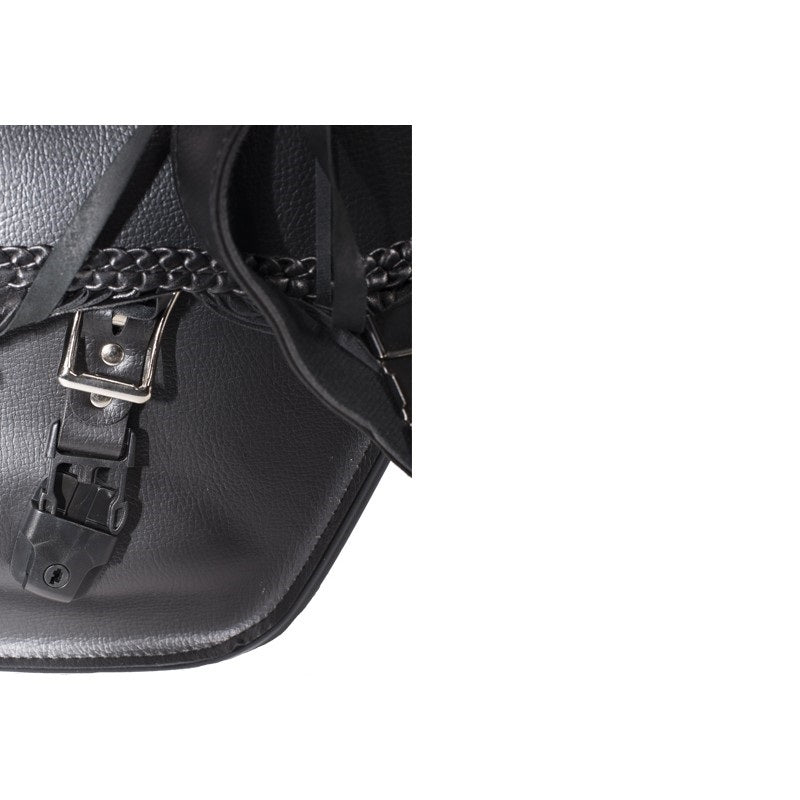 PVC Motorcycle Saddlebag With Tassles - The Biker Thing  LLC