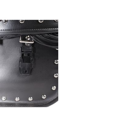 PVC Motorcycle Saddlebag With Lock - The Biker Thing  LLC